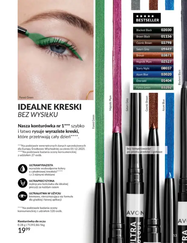 AVON - gazetka promocyjna Katalog Czerwiec 2016 od poniedziałku 01.06 do wtorku 30.06 - strona 53