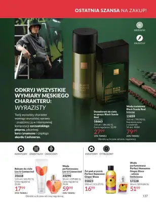 AVON - gazetka promocyjna Katalog Czerwiec 2016 od poniedziałku 01.06 do wtorku 30.06 - strona 137
