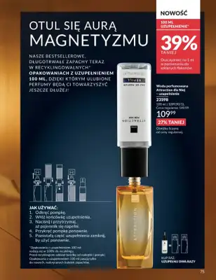 AVON - gazetka promocyjna Katalog Czerwiec 2016 od poniedziałku 01.06 do wtorku 30.06 - strona 75
