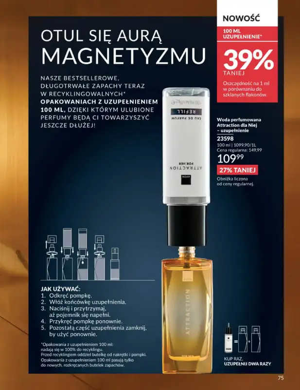 AVON - gazetka promocyjna Katalog Czerwiec 2016 od poniedziałku 01.06 do wtorku 30.06 - strona 75