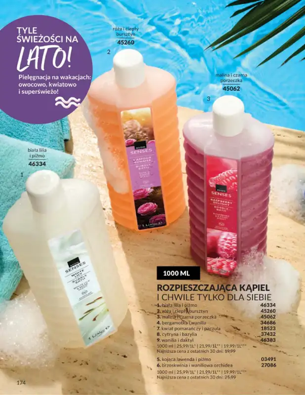 AVON - gazetka promocyjna Katalog Czerwiec 2016 od poniedziałku 01.06 do wtorku 30.06 - strona 174