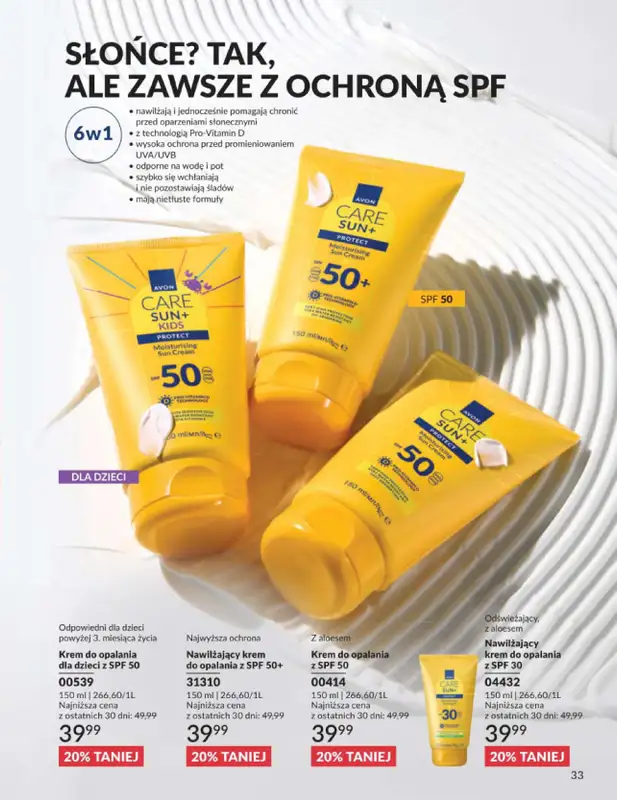 AVON - gazetka promocyjna Katalog Czerwiec 2016 od poniedziałku 01.06 do wtorku 30.06 - strona 33