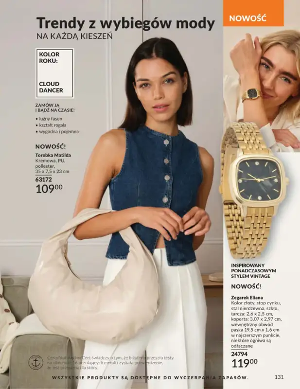 AVON - gazetka promocyjna Katalog Czerwiec 2016 od poniedziałku 01.06 do wtorku 30.06 - strona 131