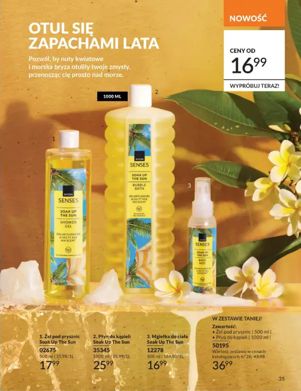 AVON - gazetka promocyjna Katalog Czerwiec 2016 od poniedziałku 01.06 do wtorku 30.06 - strona 35