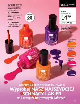 AVON - gazetka promocyjna Katalog Czerwiec 2016 od poniedziałku 01.06 do wtorku 30.06 - strona 19