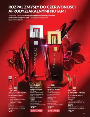 AVON - gazetka promocyjna Katalog Czerwiec 2016 od poniedziałku 01.06 do wtorku 30.06 - strona 85