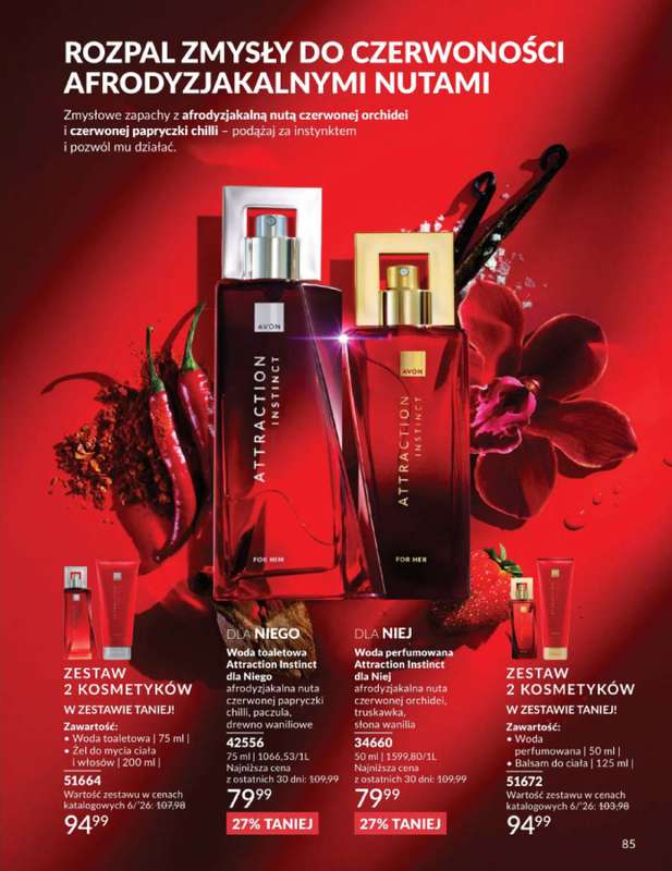 AVON - gazetka promocyjna Katalog Czerwiec 2016 od poniedziałku 01.06 do wtorku 30.06 - strona 85
