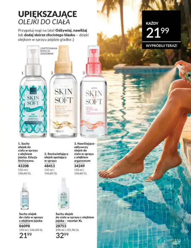 AVON - gazetka promocyjna Katalog Czerwiec 2016 od poniedziałku 01.06 do wtorku 30.06 - strona 153