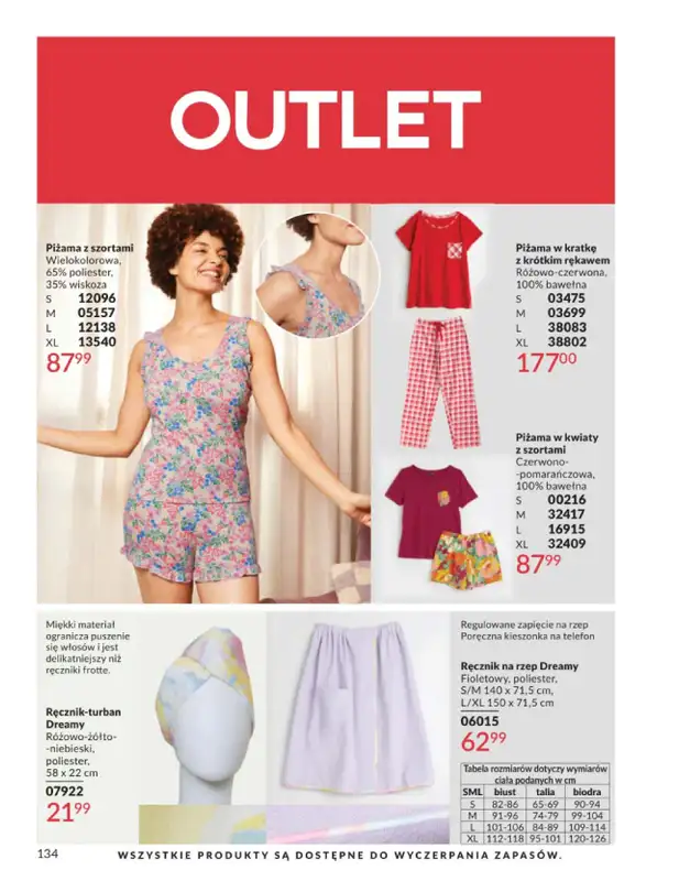 AVON - gazetka promocyjna Katalog Czerwiec 2016 od poniedziałku 01.06 do wtorku 30.06 - strona 134