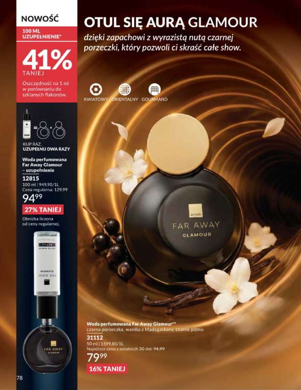 AVON - gazetka promocyjna Katalog Czerwiec 2016 od poniedziałku 01.06 do wtorku 30.06 - strona 78
