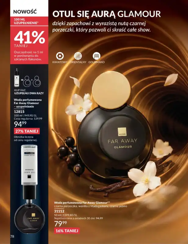 AVON - gazetka promocyjna Katalog Czerwiec 2016 od poniedziałku 01.06 do wtorku 30.06 - strona 78