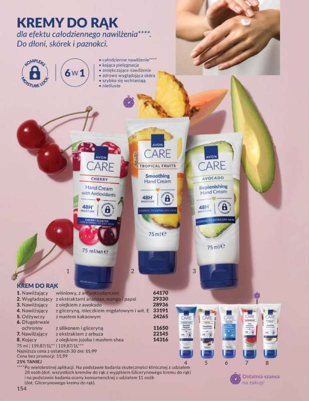AVON - gazetka promocyjna Katalog Czerwiec 2016 od poniedziałku 01.06 do wtorku 30.06 - strona 154