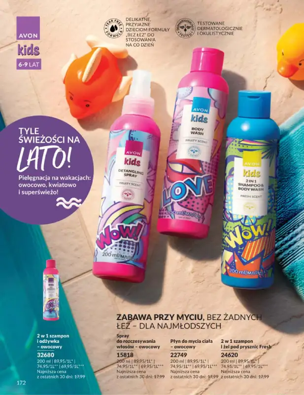 AVON - gazetka promocyjna Katalog Czerwiec 2016 od poniedziałku 01.06 do wtorku 30.06 - strona 172