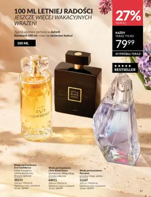 AVON - gazetka promocyjna Katalog Czerwiec 2016 od poniedziałku 01.06 do wtorku 30.06 - strona 91