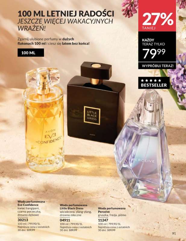 AVON - gazetka promocyjna Katalog Czerwiec 2016 od poniedziałku 01.06 do wtorku 30.06 - strona 91
