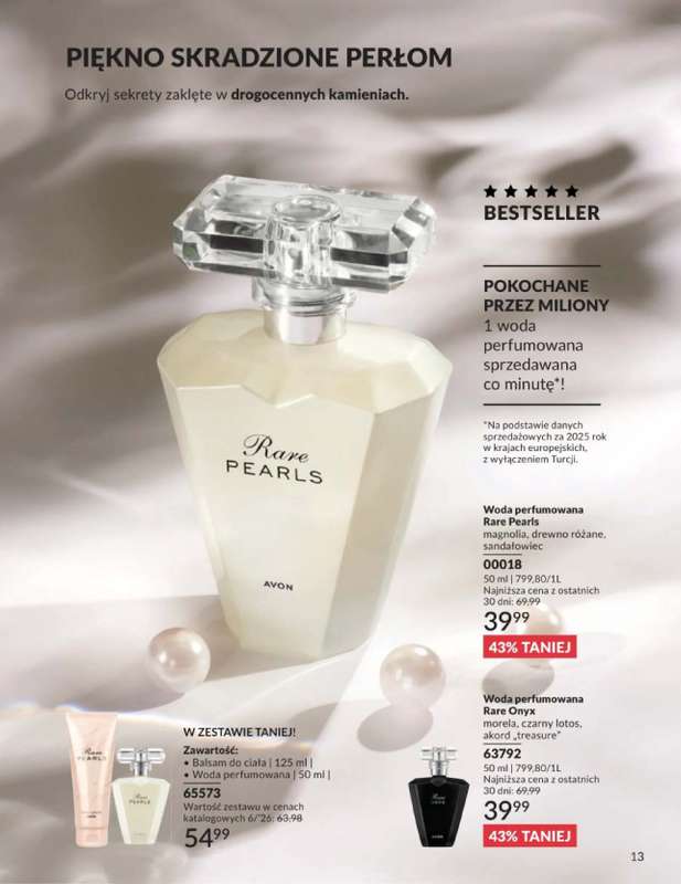 AVON - gazetka promocyjna Katalog Czerwiec 2016 od poniedziałku 01.06 do wtorku 30.06 - strona 13