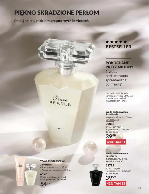 AVON - gazetka promocyjna Katalog Czerwiec 2016 od poniedziałku 01.06 do wtorku 30.06 - strona 13