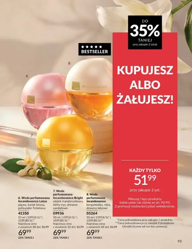 AVON - gazetka promocyjna Katalog Czerwiec 2016 od poniedziałku 01.06 do wtorku 30.06 - strona 93