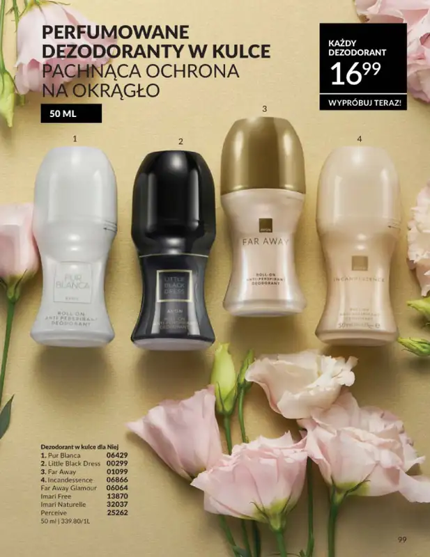 AVON - gazetka promocyjna Katalog Czerwiec 2016 od poniedziałku 01.06 do wtorku 30.06 - strona 99