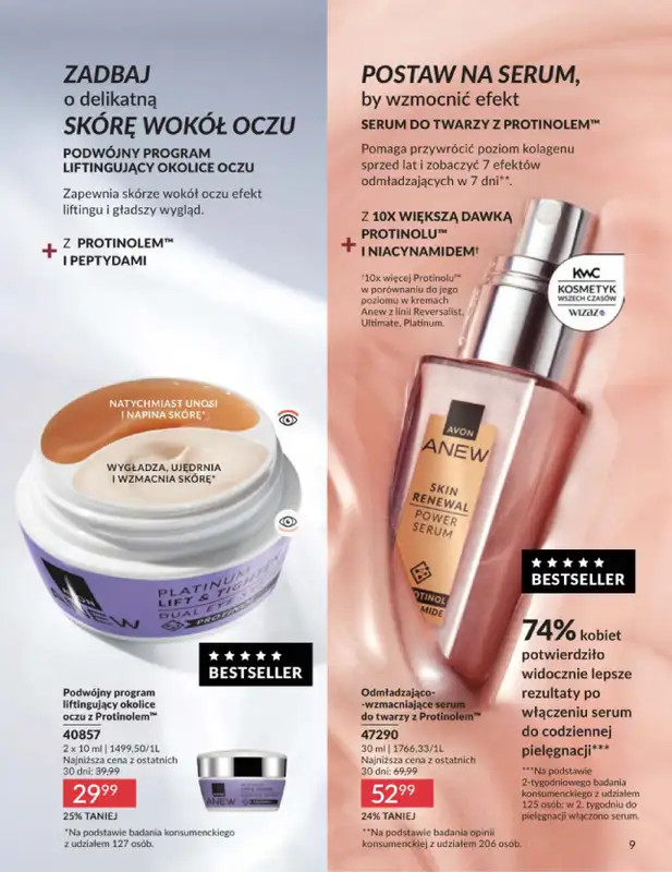 AVON - gazetka promocyjna Katalog Czerwiec 2016 od poniedziałku 01.06 do wtorku 30.06 - strona 9