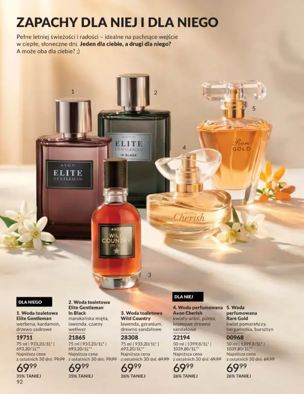 AVON - gazetka promocyjna Katalog Czerwiec 2016 od poniedziałku 01.06 do wtorku 30.06 - strona 92