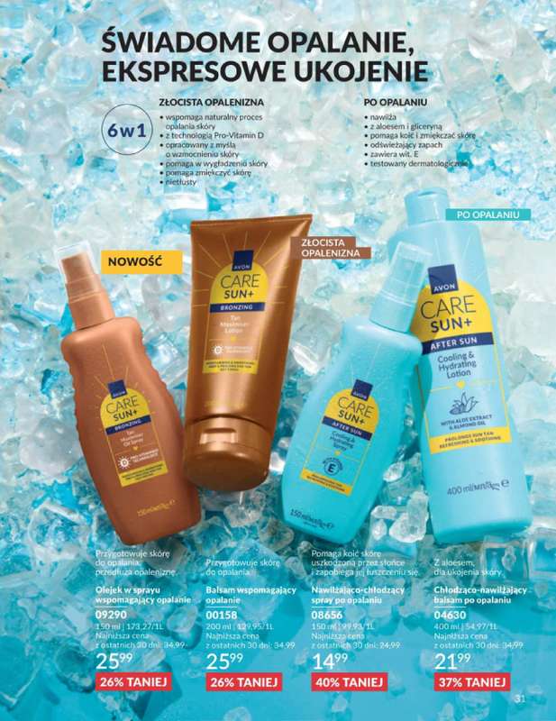 AVON - gazetka promocyjna Katalog Czerwiec 2016 od poniedziałku 01.06 do wtorku 30.06 - strona 31