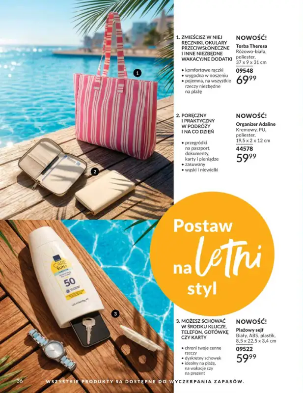 AVON - gazetka promocyjna Katalog Czerwiec 2016 od poniedziałku 01.06 do wtorku 30.06 - strona 36