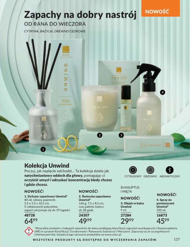 AVON - gazetka promocyjna Katalog Czerwiec 2016 od poniedziałku 01.06 do wtorku 30.06 - strona 127