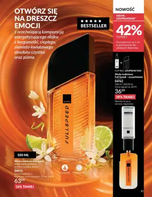 AVON - gazetka promocyjna Katalog Czerwiec 2016 od poniedziałku 01.06 do wtorku 30.06 - strona 81