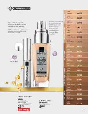AVON - gazetka promocyjna Katalog Czerwiec 2016 od poniedziałku 01.06 do wtorku 30.06 - strona 71