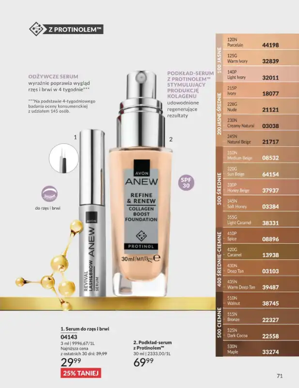 AVON - gazetka promocyjna Katalog Czerwiec 2016 od poniedziałku 01.06 do wtorku 30.06 - strona 71