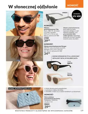 AVON - gazetka promocyjna Katalog Czerwiec 2016 od poniedziałku 01.06 do wtorku 30.06 - strona 129