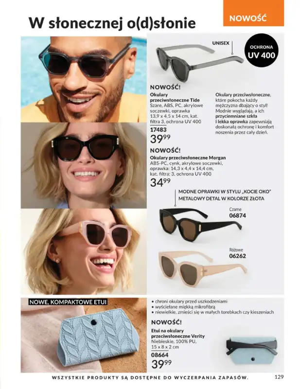 AVON - gazetka promocyjna Katalog Czerwiec 2016 od poniedziałku 01.06 do wtorku 30.06 - strona 129