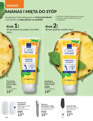 AVON - gazetka promocyjna Katalog Czerwiec 2016 od poniedziałku 01.06 do wtorku 30.06 - strona 160