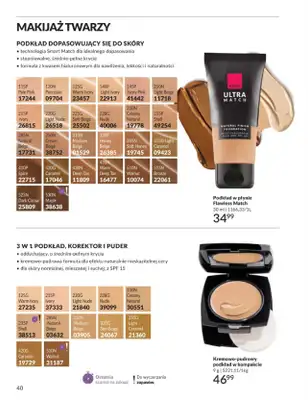 AVON - gazetka promocyjna Katalog Czerwiec 2016 od poniedziałku 01.06 do wtorku 30.06 - strona 40