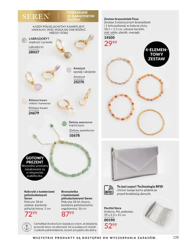 AVON - gazetka promocyjna Katalog Czerwiec 2016 od poniedziałku 01.06 do wtorku 30.06 - strona 135