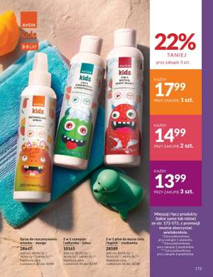 AVON - gazetka promocyjna Katalog Czerwiec 2016 od poniedziałku 01.06 do wtorku 30.06 - strona 173