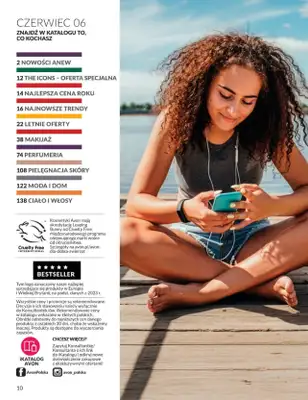 AVON - gazetka promocyjna Katalog Czerwiec 2016 od poniedziałku 01.06 do wtorku 30.06 - strona 10