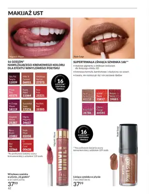 AVON - gazetka promocyjna Katalog Czerwiec 2016 od poniedziałku 01.06 do wtorku 30.06 - strona 62
