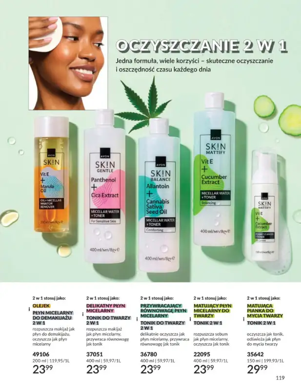 AVON - gazetka promocyjna Katalog Czerwiec 2016 od poniedziałku 01.06 do wtorku 30.06 - strona 119