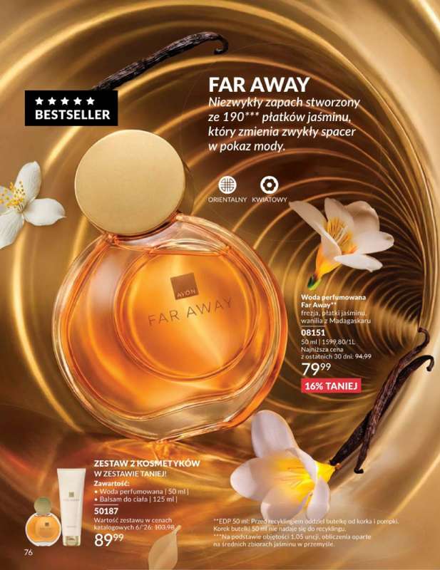 AVON - gazetka promocyjna Katalog Czerwiec 2016 od poniedziałku 01.06 do wtorku 30.06 - strona 76