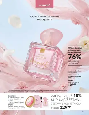 AVON - gazetka promocyjna Katalog Czerwiec 2016 od poniedziałku 01.06 do wtorku 30.06 - strona 83