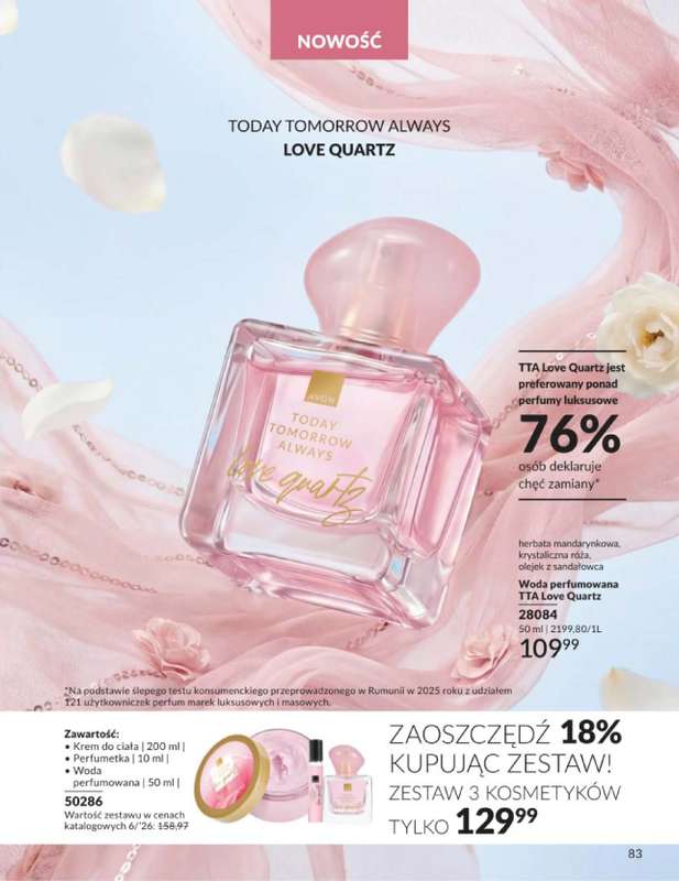 AVON - gazetka promocyjna Katalog Czerwiec 2016 od poniedziałku 01.06 do wtorku 30.06 - strona 83