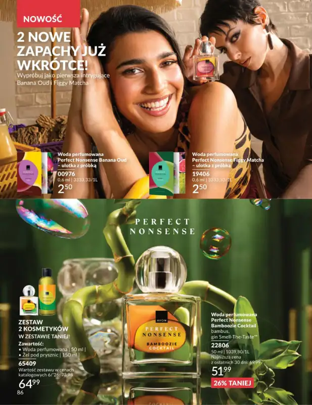 AVON - gazetka promocyjna Katalog Czerwiec 2016 od poniedziałku 01.06 do wtorku 30.06 - strona 86