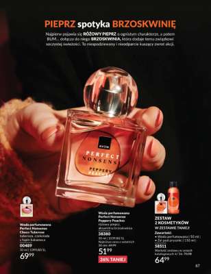AVON - gazetka promocyjna Katalog Czerwiec 2016 od poniedziałku 01.06 do wtorku 30.06 - strona 87