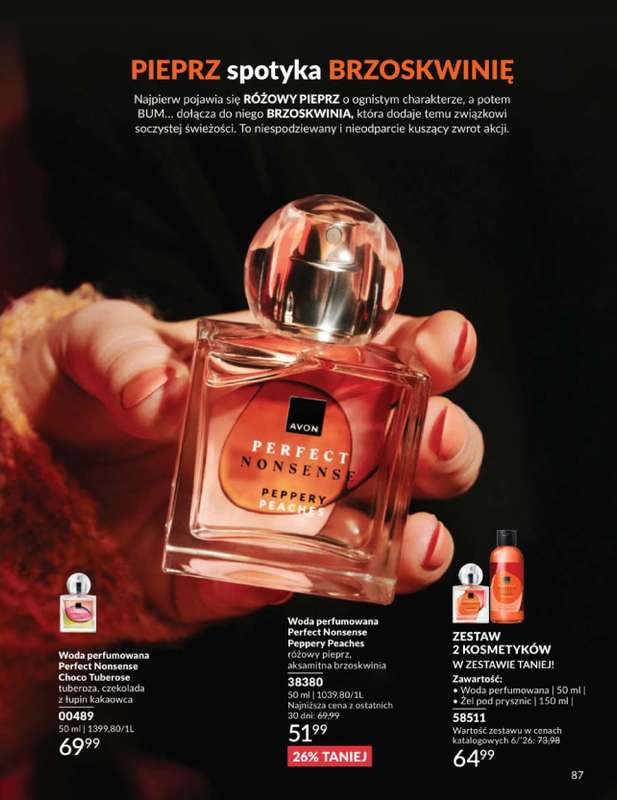 AVON - gazetka promocyjna Katalog Czerwiec 2016 od poniedziałku 01.06 do wtorku 30.06 - strona 87
