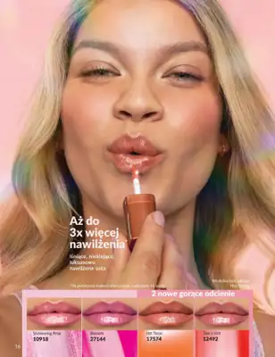 AVON - gazetka promocyjna Katalog Czerwiec 2016 od poniedziałku 01.06 do wtorku 30.06 - strona 16