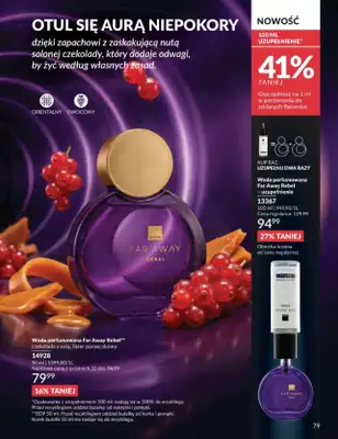 AVON - gazetka promocyjna Katalog Czerwiec 2016 od poniedziałku 01.06 do wtorku 30.06 - strona 79