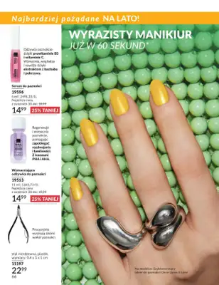 AVON - gazetka promocyjna Katalog Czerwiec 2016 od poniedziałku 01.06 do wtorku 30.06 - strona 66