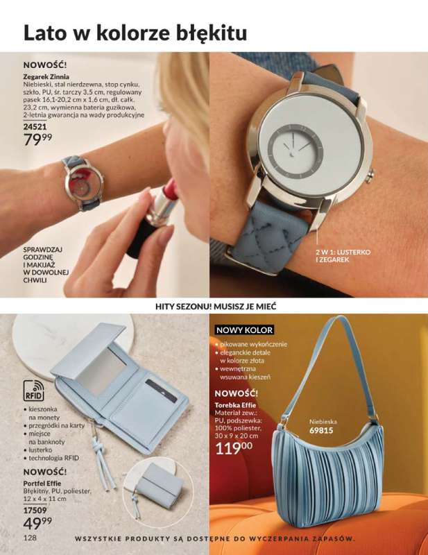 AVON - gazetka promocyjna Katalog Czerwiec 2016 od poniedziałku 01.06 do wtorku 30.06 - strona 128
